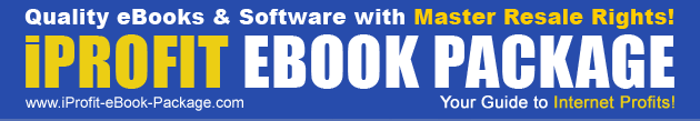 iProfit eBook Package - Quality eBooks and Software with Master Resale Rights