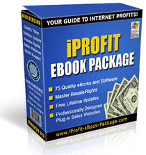 iProfit eBook Package - Quality eBooks and Software with Master Resale Rights