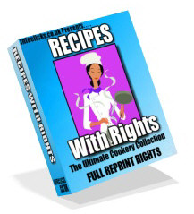 Delicious Recipe Books Package With Master Resell Rights