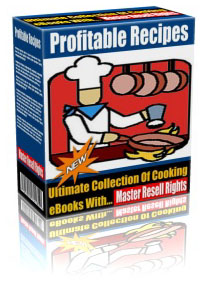 Cooking Books Collection  - Master Resell Rights To The Hottest 100% Profitable Cooking Ebooks On The Web!