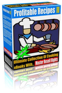 Cooking Books Collection  - Master Resale Rights To The Hottest 100% Profitable Cooking Ebooks On The Web!